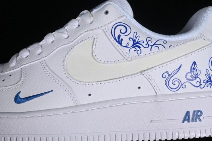 Nike Air Force 1 '07 Low  Butterfly Loves Flowers  Casual Sneakers - FB8971-100