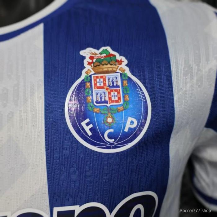 Player Version 25/26 Porto Home Jersey