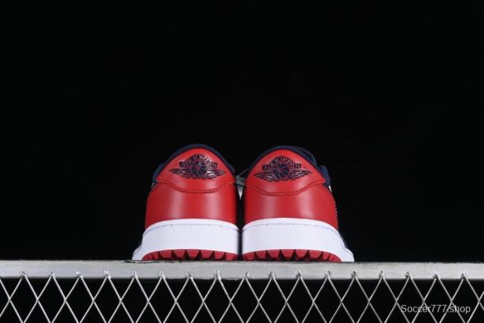 Nike Air Jordan 1 Low Golf Shoes Black Toe - DD9315-113