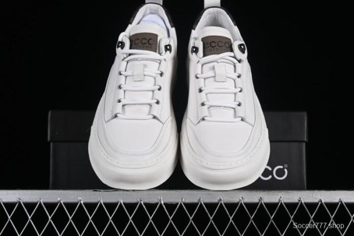 ECCO Street Series 2024 Spring/Autumn Trendy Versatile Casual Shoes 83763901002