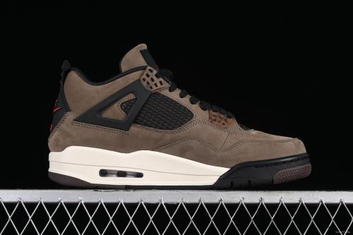 Nike Air Jordan 4 Retro TS Suede Brown - AJ4