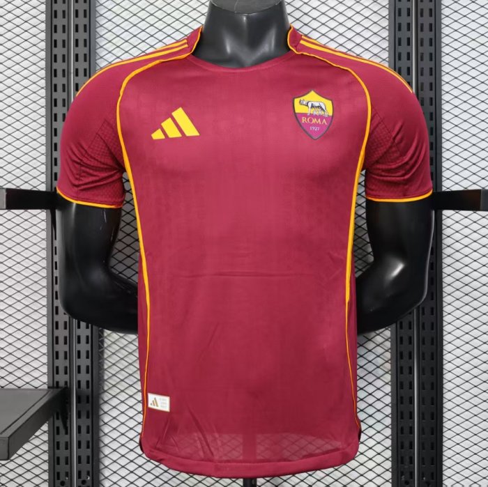 Player Version 25/26 Roma Home Jersey