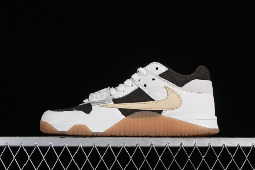 Nike Travis Scott x Jordan Jumpman Jack TR  University Red  Basketball Shoes with Magic Strap - FZ8117-100