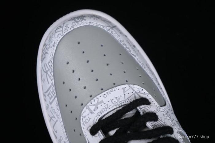 Nike Air Force 1 '07 Low Custom ID Graffiti Chinese Style Hundred Surnames Casual Sneakers - SD3356-008