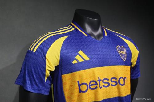 Player Version 25/26 Boca Juniors Blue/Yellow Special Jersey