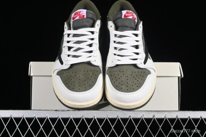 Nike Travis Scott x Air Jordan 1 Low OG Retro Sneakers DM7866-200