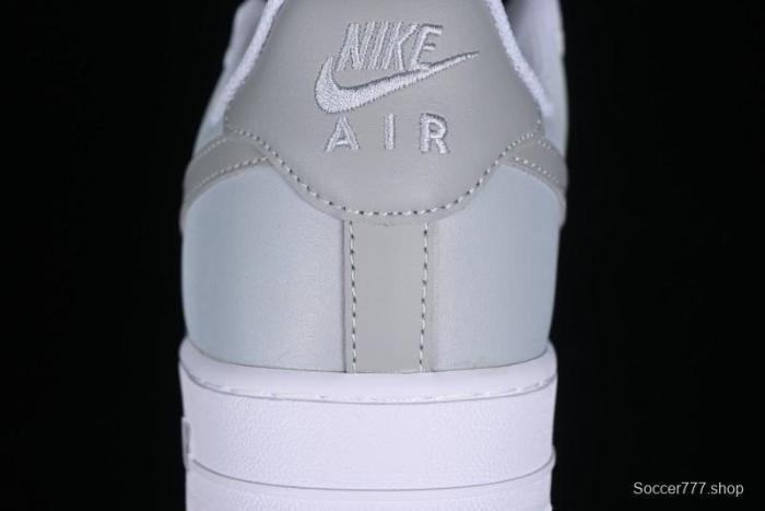 Nike Air Force 1 '07 Low Customized Anime Theme Gradient Grey Swoosh Casual Sneakers - FN0366-102