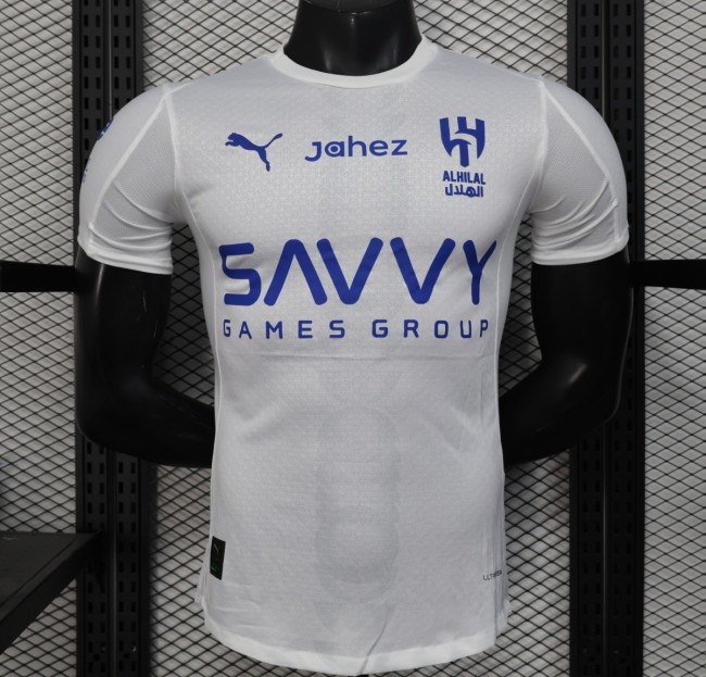 Player Version 25/26 Al-Hilal Away WHITE Jersey