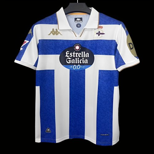 25/26 Deportivo de La Coruna Home Jersey