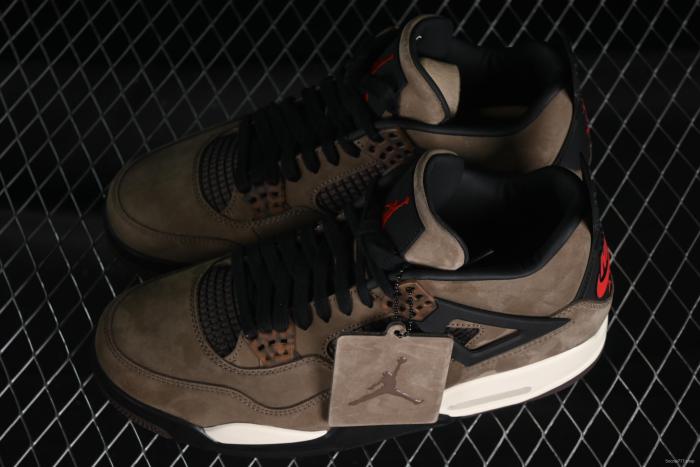 Nike Air Jordan 4 Retro TS Suede Brown - AJ4