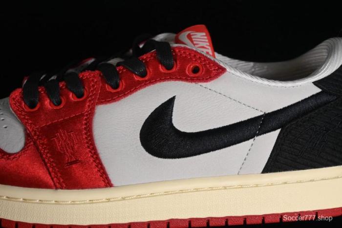 Nike Trophy Room x Jordan 1 Low OG  Away  Casual Sneakers - FN0432-100