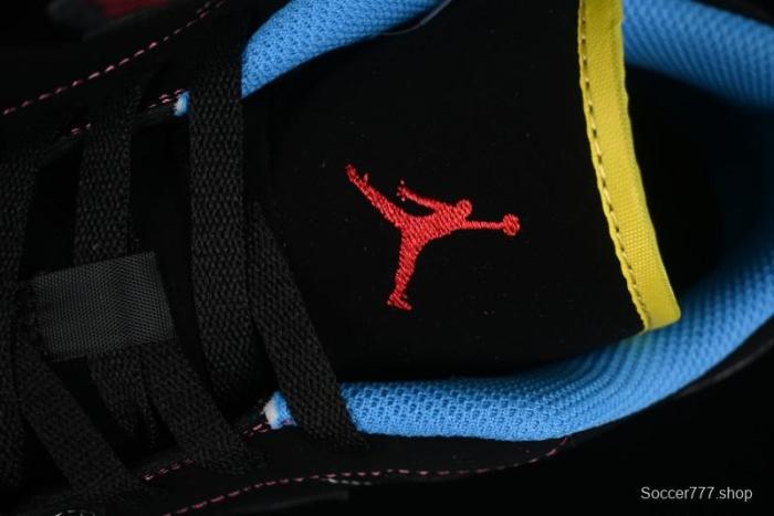 Nike Air Jordan 1 Low AJ1 Black Green Low Top Lifestyle Basketball Shoes - 338145-003