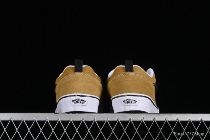 Vans Classics Knu Skool Retro Skate Shoes with Thick Tongue and Oversized Toe - VN0009QC5QJ1