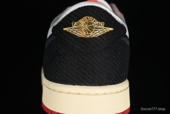 Nike Trophy Room x Jordan 1 Low OG  Away  Casual Sneakers - FN0432-100