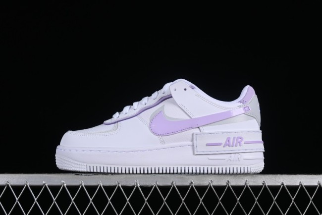 Nike Air Force 1 Shadow Lightweight Elevated Low-Top Casual Sneakers - FN6335-102