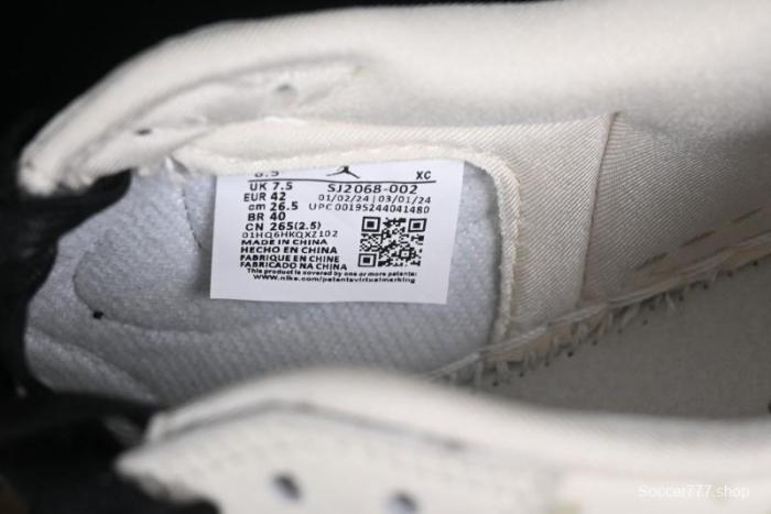 Nike Air Jordan 1 Low OG SP Travis Scott x Fragment Design Collaboration Sneakers - SJ2068-002