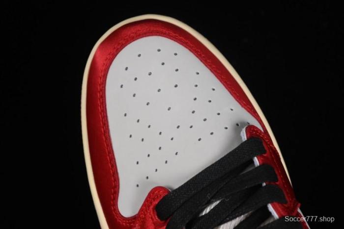 Nike Trophy Room x Jordan 1 Low OG  Away  Casual Sneakers - FN0432-100