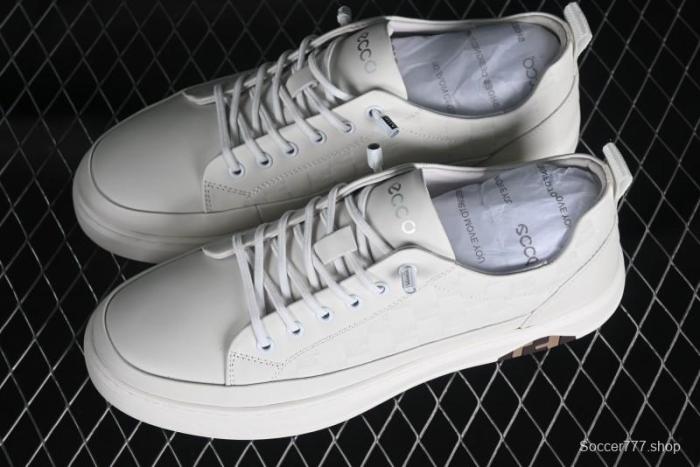 ECCO Soft 7 Classic Slip-On Loafers with Mosaic Pattern - 63231601002