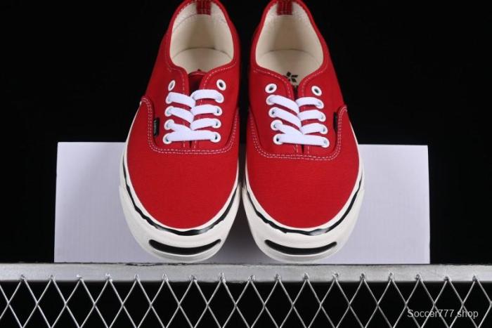 Kamiya x Vulcanize Sneaker 23AW High-End Line Mihara Yasuhiro Dissolution Red Shawn Yue Same Style Painted Letters Low-Top Canvas Shoes