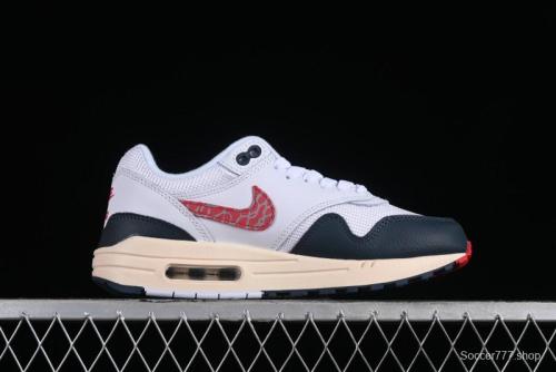 Nike Air Max 1 Premium Retro Running Shoes with Half-Sole Air Cushion - DH1348-146