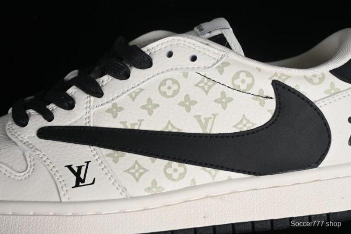 Nike Air Jordan 1 Low OG SP Travis Scott x Fragment Design Collaboration Sneakers - SJ2068-002