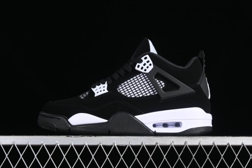 Nike Air Jordan 4 Retro  White Thunder  Basketball Shoes - FQ8138-001