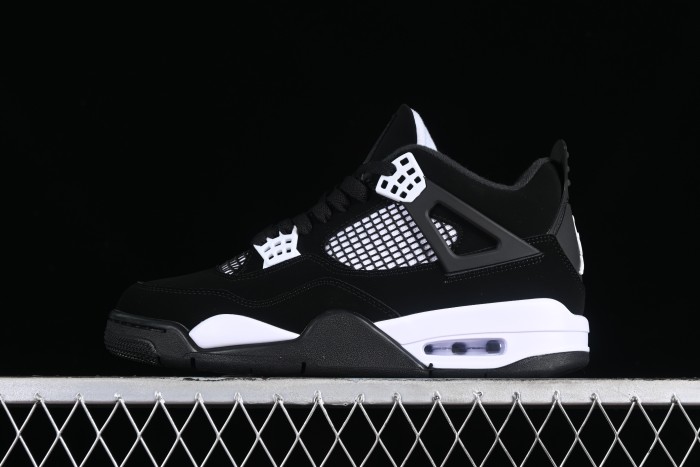 Nike Air Jordan 4 Retro  White Thunder  Basketball Shoes - FQ8138-001