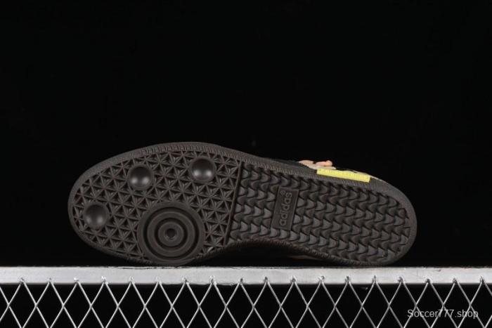 Adidas Originals Samba OG Low-Top Casual Sneakers with Panda Prank Retro Design - IG1025