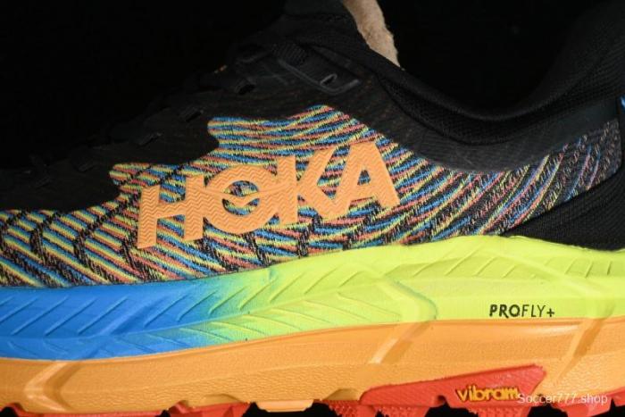 Hoka One One Mafate Speed 4 Low-Cut Professional Trail Running Shoes - 1138472 BKML 1