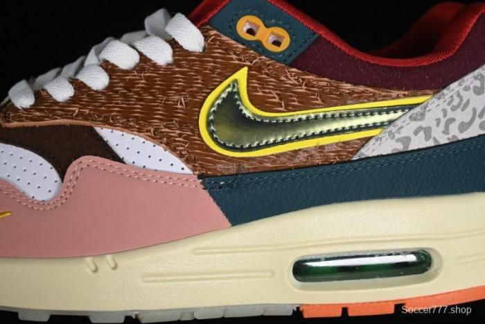 Nike Air Max 1 Retro Running Shoes with Half-Sole Air Cushion - HO2639-100 1