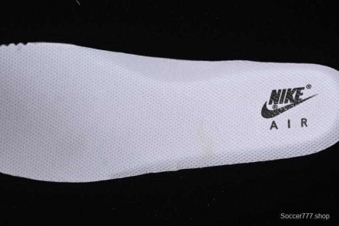 Nike Air Force 1 '07 Low White Grey Black Double Swoosh Casual Sneakers - DY8899-001