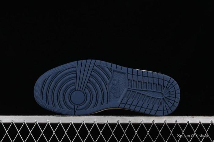 Nike Travis Scott x Fragment Design x Air Jordan 1 Low OG SP Retro Sneakers - JH6088-707