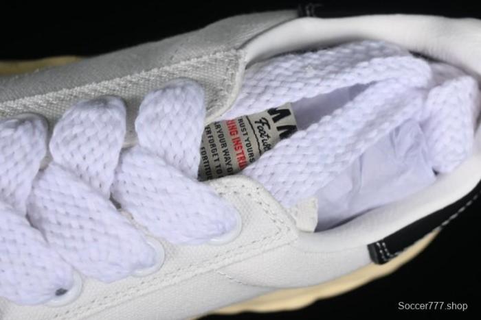 Wayne MMY Original Sole Leather Low Sneaker with Deconstructed Ice Cream Sole - W.E5 1