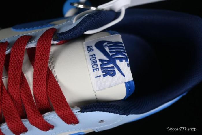 Nike Air Force 1 '07 Low Custom Casual Sneakers  Joker Red  with Full-Length Hexagonal Air Cushion - XL2402-333 1