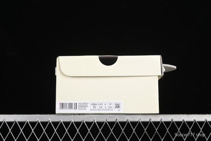 Nike Travis Scott x Fragment Design x Air Jordan 1 Low OG SP AJ1 Retro Sneakers - DM6688-605