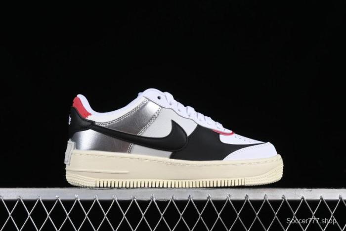 Nike Air Force 1 Shadow Lightweight Elevated Low-Top Casual Sneakers - FN6335-100 1