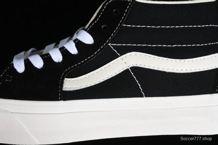 Vans SK8-Hi VR3 Eco-Friendly Black & White Mid-Top Classic Casual Canvas Shoes - VN0A4UWIVNE 1