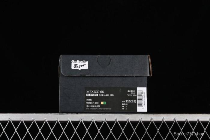 Onitsuka Tiger Mexico 66 Low-Top Leather Sneakers for Casual Running - 1183B511-200 1