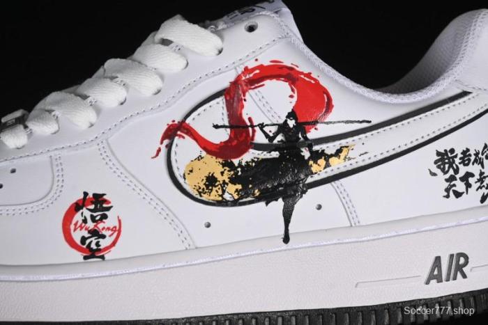 Nike Air Force 1'07 Low  Wu Kong  Casual Sneakers Inspired by Black Myth: Wukong Theme - DV0788-301