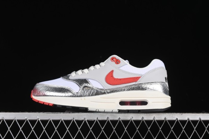 Nike Air Max 1 Retro Running Shoes with Half-Sole Air Cushion - HF7746-100