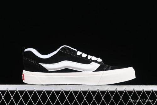 Vans Classics Knu Skool Retro Skate Shoes with Chunky Silhouette - VN0009QCBF2 1