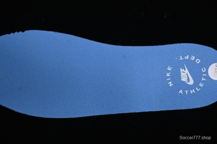 Nike Dunk Low SB  Athletic Department  Grey Blue Leather Skateboarding Shoes - FN7488-133 1