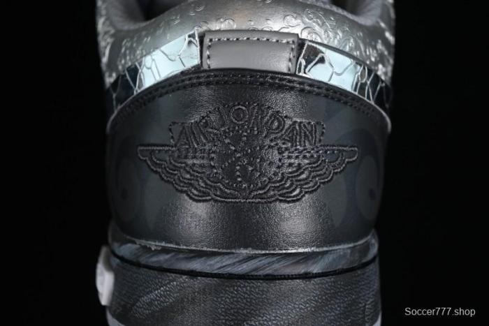 Nike Air Jordan 1 Low AJ1 Panda Prank Modern Gray Silver Black Low-top Casual Sneakers - 553560-053 1