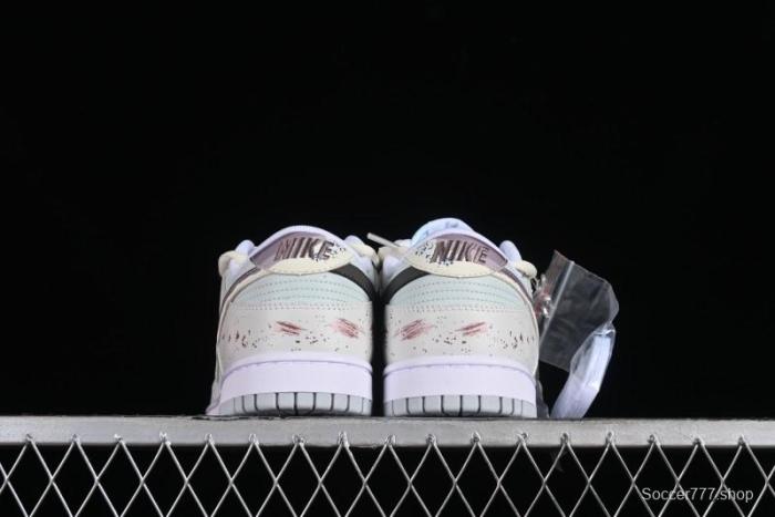 Nike Dunk Low SB 'Neutral' Urban Ruins Skate Shoes with Strap - DV0831-101 1