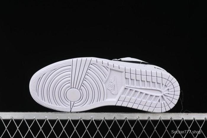 Nike Air Jordan 1 AJ1 Dior Collaboration - White Black Custom Low Top Retro Basketball Shoes - LJ6688-010