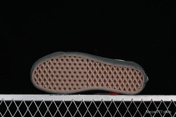 Vans Old Skool Reissue 136 Retro Casual Vulcanized Sneakers in Gray Blue White - VN000CRPGRN 1