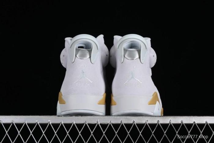 Nike Air Jordan 6 Retro Paris Olympics Sneakers with Metallic Gold Accents - DQ4914-074 1