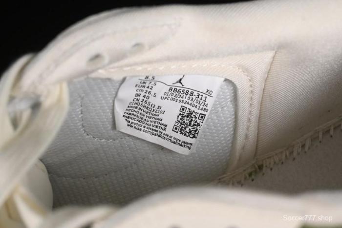 Nike Travis Scott x Fragment Design x Air Jordan 1 Low OG SP AJ1 Cultural Casual Sneakers - BB6588-311