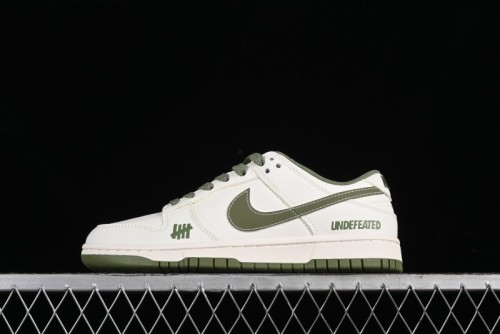 Nike SB Dunk Low UN Collaboration - Letter Green Anniversary High-End Custom Low-Top Casual Skate Shoes - BB2699-211