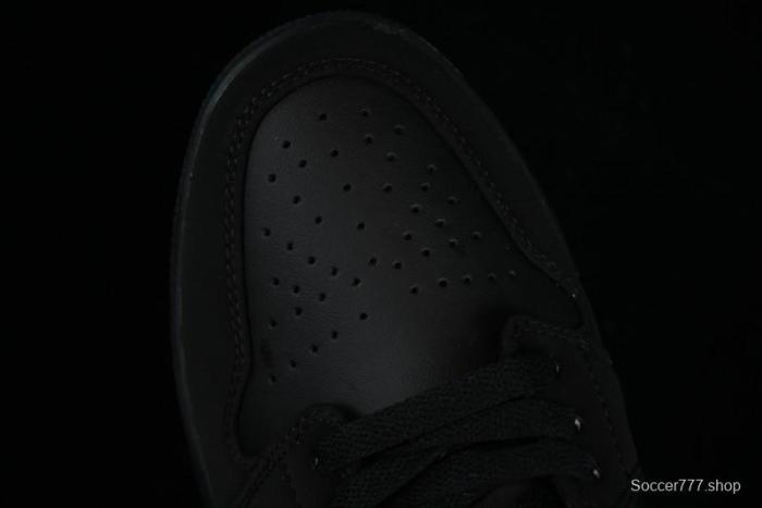 Nike Air Jordan 1 Low AJ1 Black Gold Hook Casual Sneakers - 553558-071 1